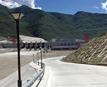 Positioning vibration fiber optic alarm system-Jiacha Hydropower Station